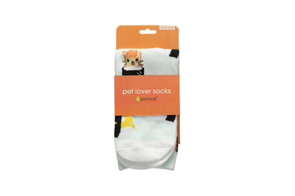 Cat Sushi Socks, Pet Owner Apparel, Unisex Crew Socks