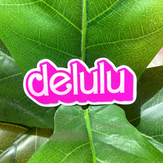 Delulu Sticker