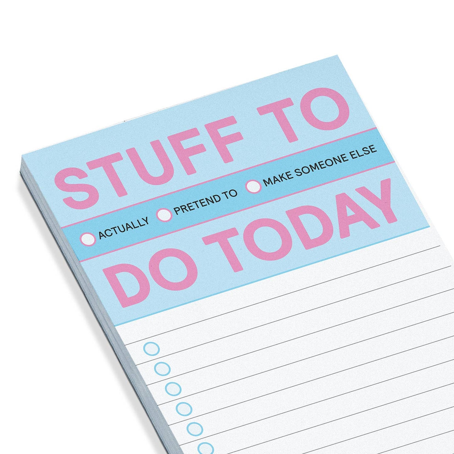 Stuff to Do Today Make-a-List Pad