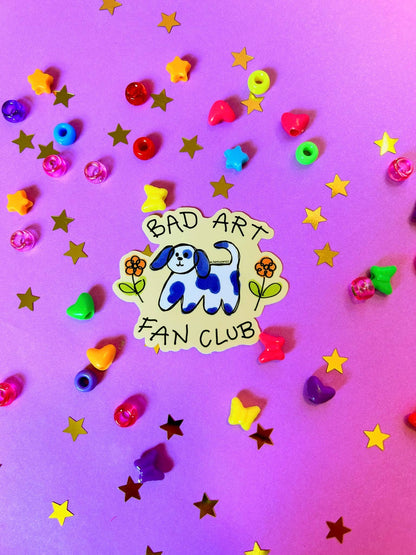 Bad Art Fan Club Sticker