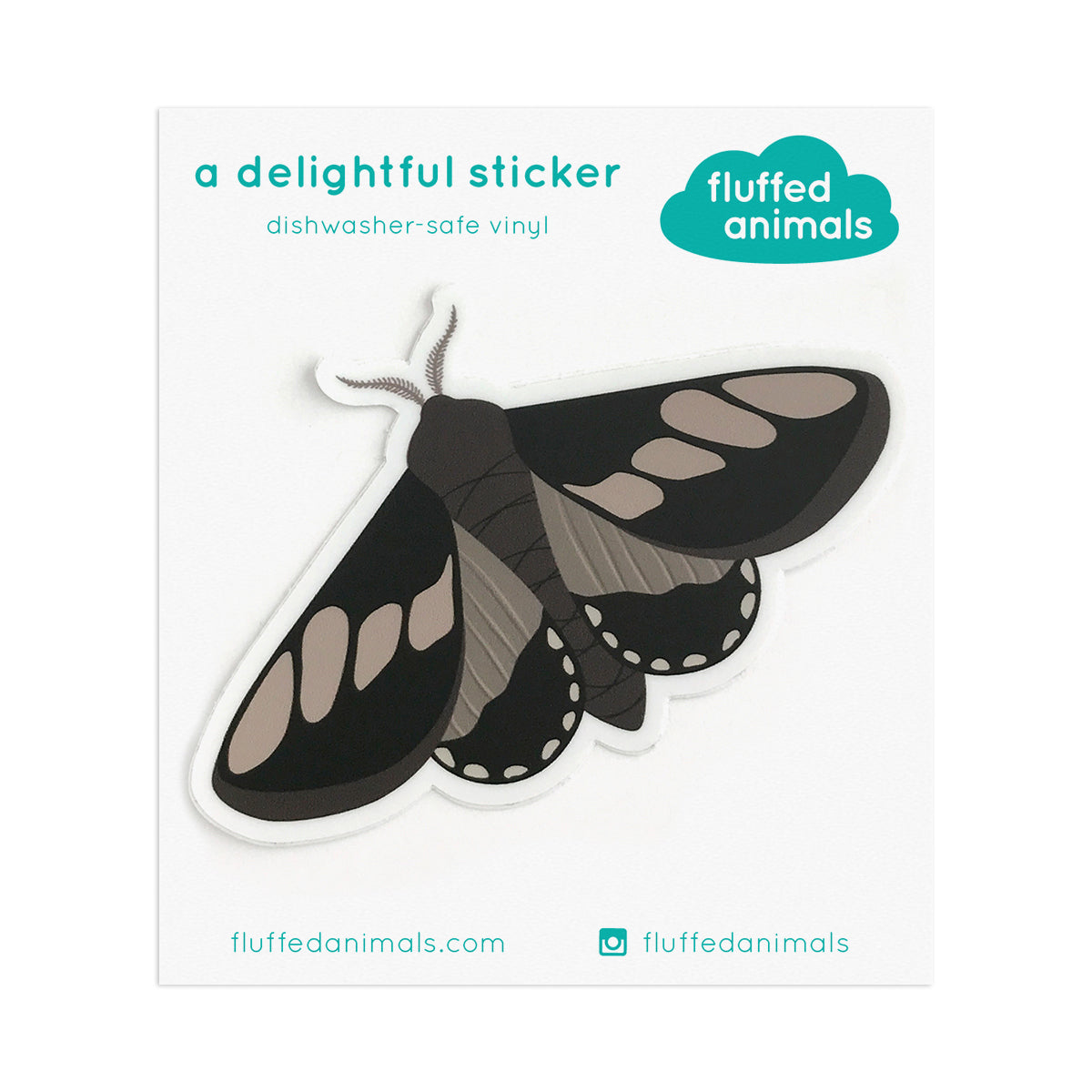 Leila the Moth Sticker