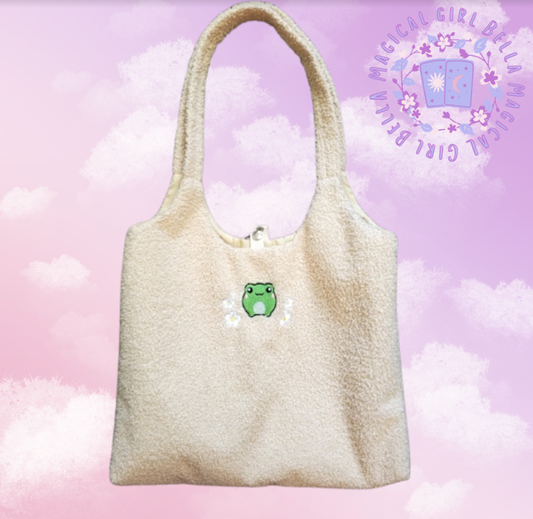 Large Froggy Tote Bag