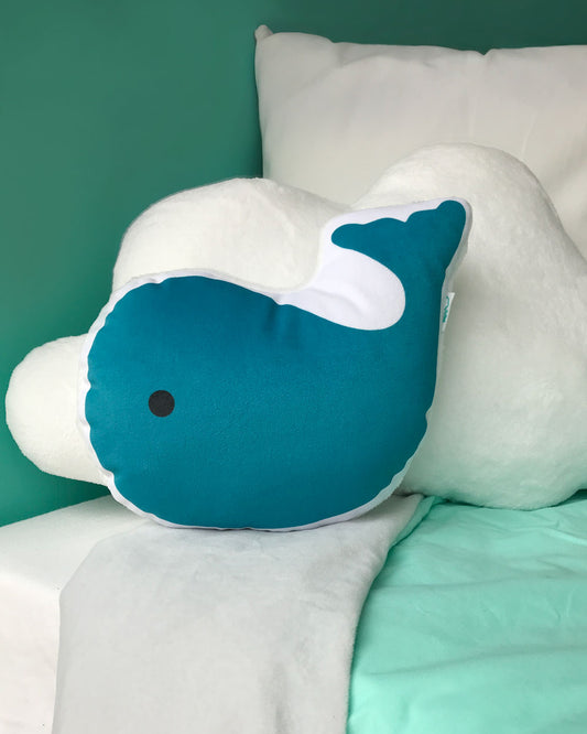 Small Whale Pillow