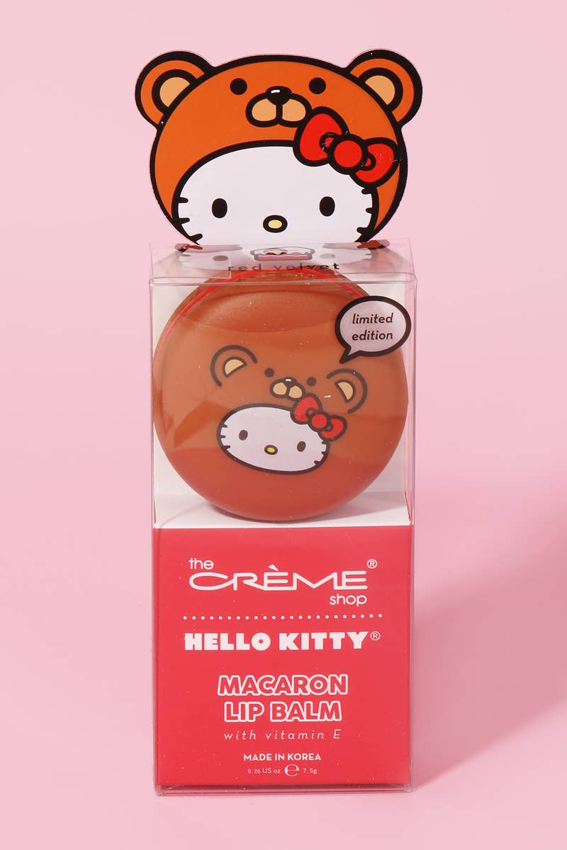 Hello Kitty Bear Macaron Lip Balm