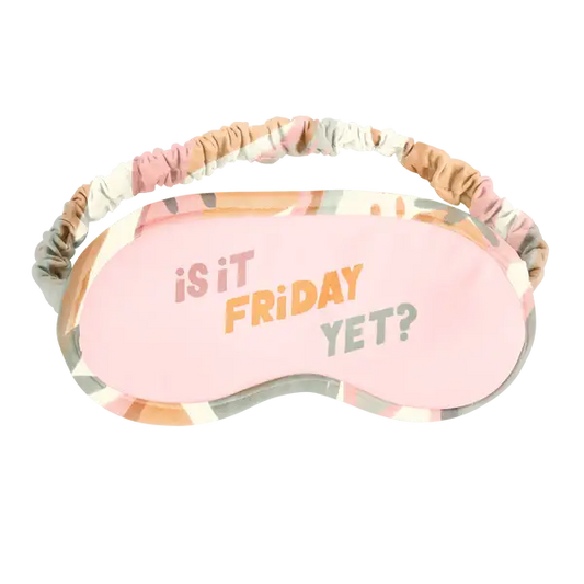 Sleep Mask: Is It Friday Yet