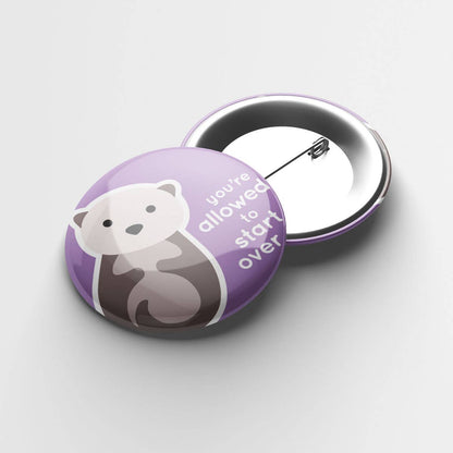 Otter Affirmation Button