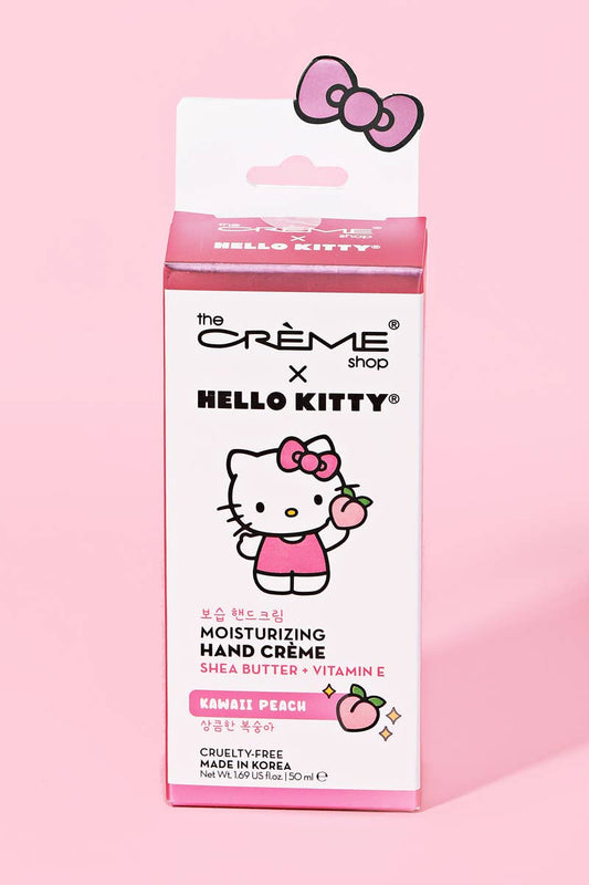 Kawaii Peach Hello Kitty Moisturizing Hand Creme