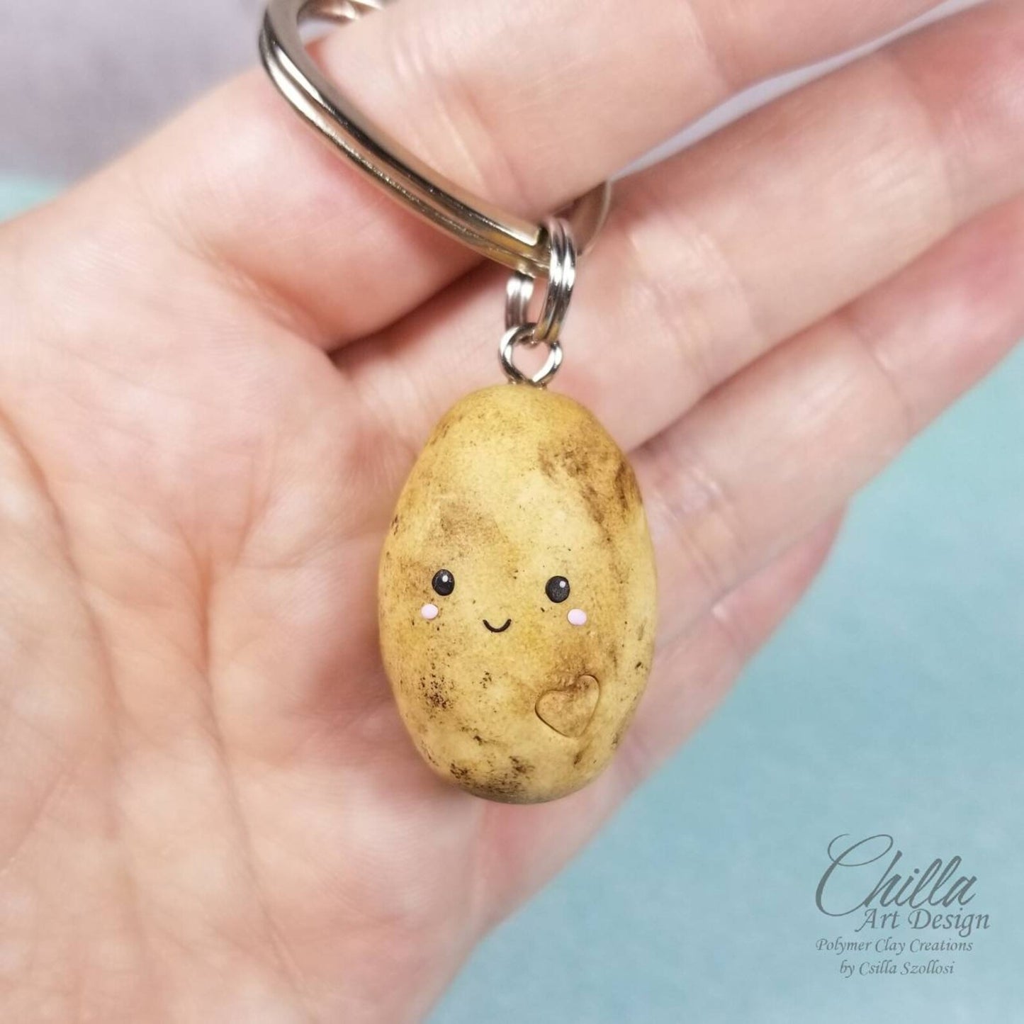 Potato Keychain