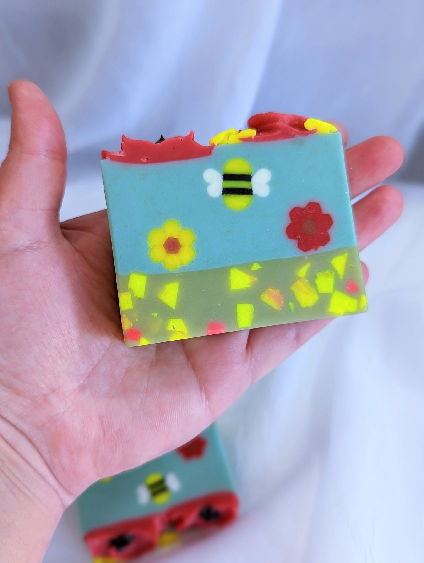 Poppies & Bees Soap