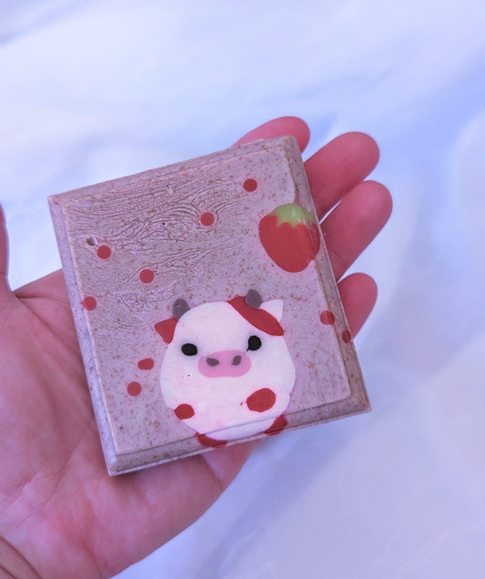 Strawberry Cow Soap