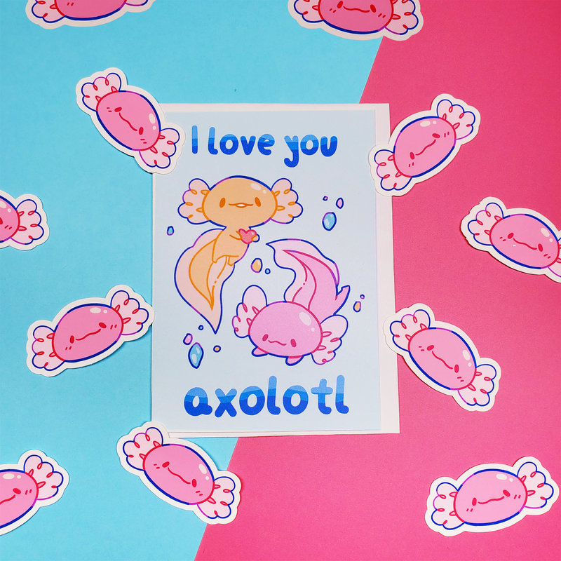Axolotl Card